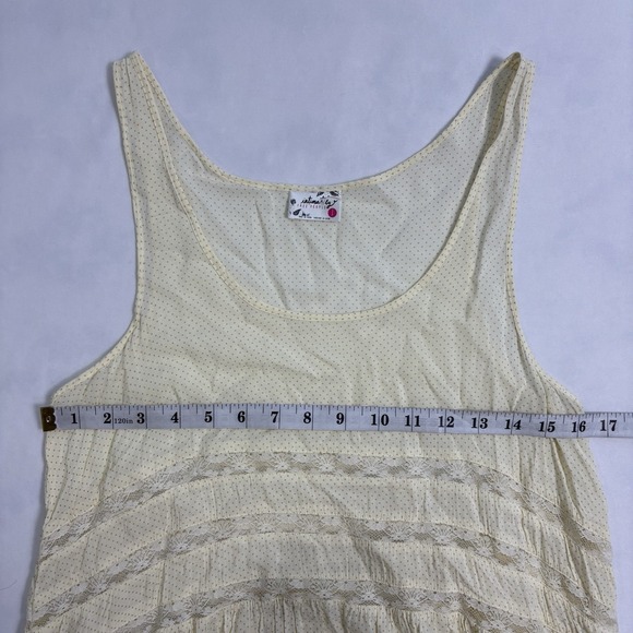 Free People Intimately Tunic Top Women's Small Lace Trim Ombré Sleeveless Tank - Picture 6 of 7